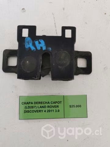 Chapa Derecha Capot (LD287) Land Rover Discovery 4