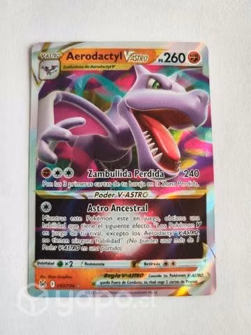 Aerodactyl carta Pokémon