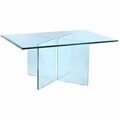 Juego arrimo, mesa centro y mesa lateral vidrio V