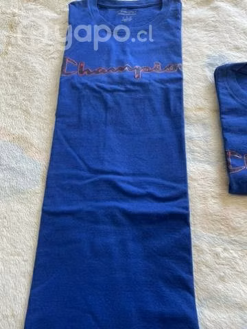 Poleras Champion Azul