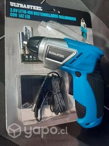 Destornillador inalámbrico nuevo 3.6 volts