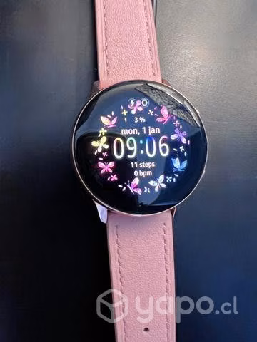Samsung Galaxy smart watch active pink