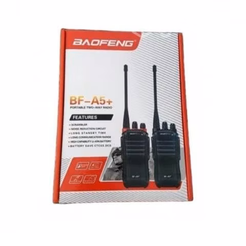 Dos Radio Transmisor Walkie Talkie Baofeng Woki To