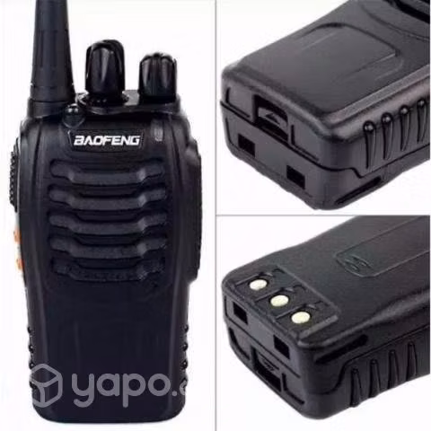 Dos Radio Transmisor Walkie Talkie Baofeng Woki To