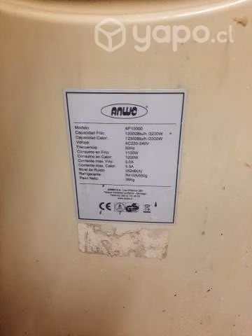 Aire acondicionado portatil AP10000