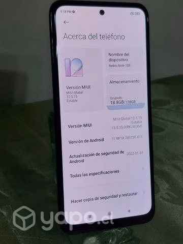 XIAOMI REDMI NOTE 10 S DUOS liberado, NUEVO