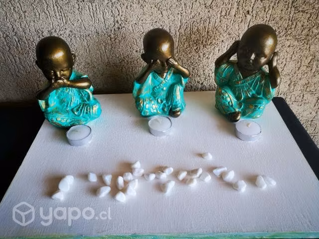 Budas - Altar completo meditación 3 Virtudes - Imagen 2