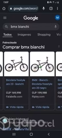 Bicicleta bmx free style bianchi