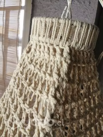Lampara de Colgar Tejida - Imagen 4