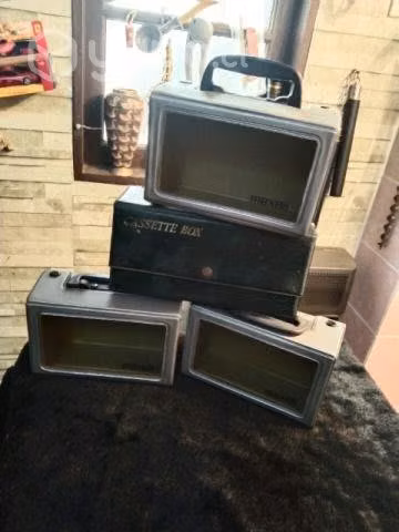 Lote estuches para casettes
