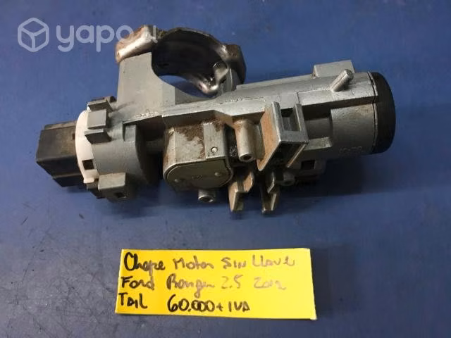 Chapa motor sin llave Ford Ranger Tailandesa 2.5 D