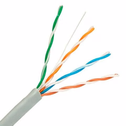 Cable utp cat5e 100 mts, 24 awg, cca pvc. gris - Imagen 2