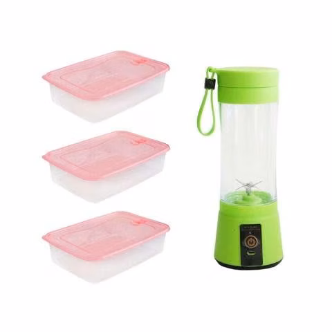 Combo de juguera + taper de comida 1700ml