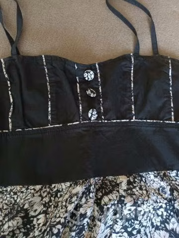 Vestido Negro Open Bayres Talla S - Imagen 4