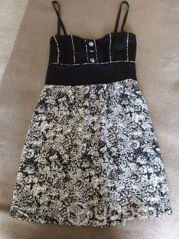 Vestido Negro Open Bayres Talla S