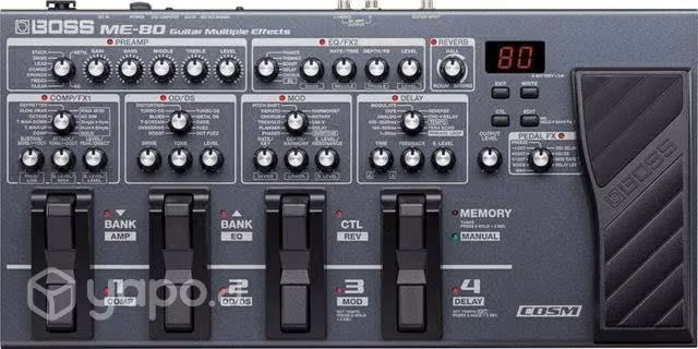 Pedalera multiefecto BOSS ME 80