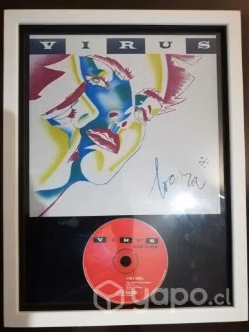 CD decorativo virus original (locura)
