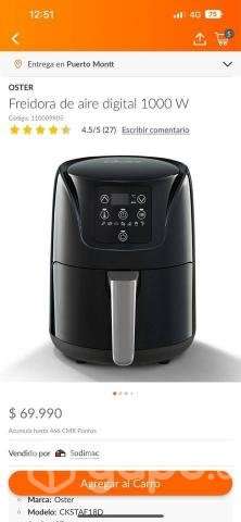 Freidora de Aire Oster Digital1.8L - Imagen 5