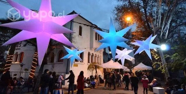 Inflables led, estrellas led, esfera led