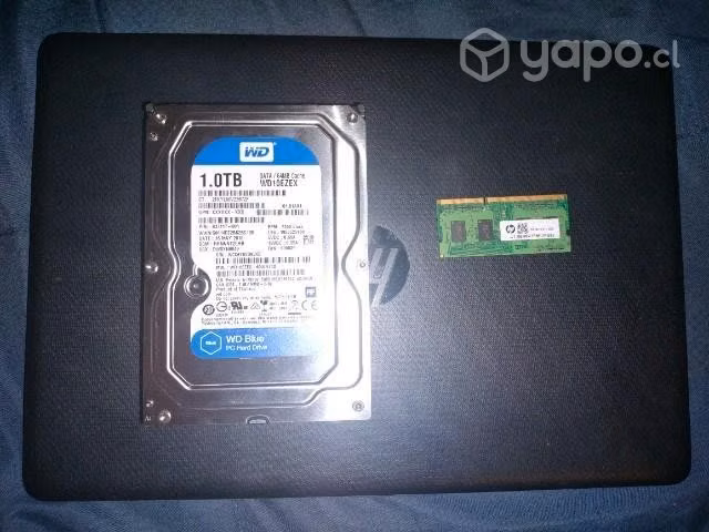 Disco duro, ssd, ram notebook