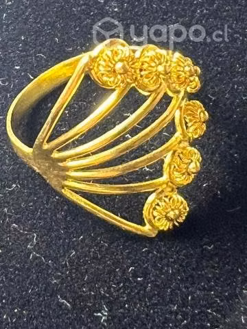 Anillo de Oro Mujer 18 K & 2,4 gramos