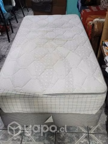Cama 1.5 plaza americana