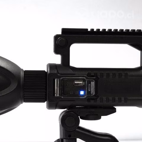 Linterna led recargable usd con tripoide - Imagen 3