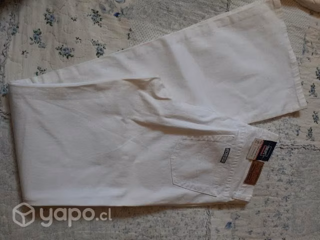 Pantalon blanco + polera