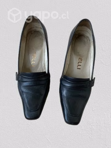 Zapato "fratelli". negro. cuero. n° 35