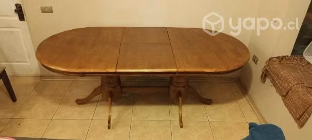 mesa de madera expandible