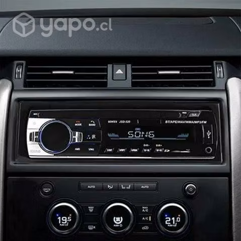 Radio Bluetooth Auto Mp3 Usb Sd Aux Fm 1 Din Ester