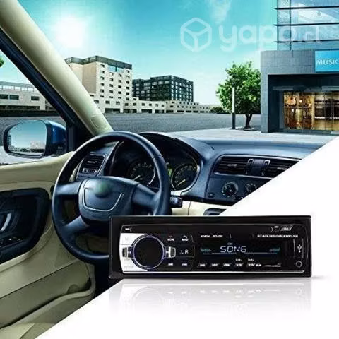 Radio Bluetooth Auto Mp3 Usb Sd Aux Fm 1 Din Ester