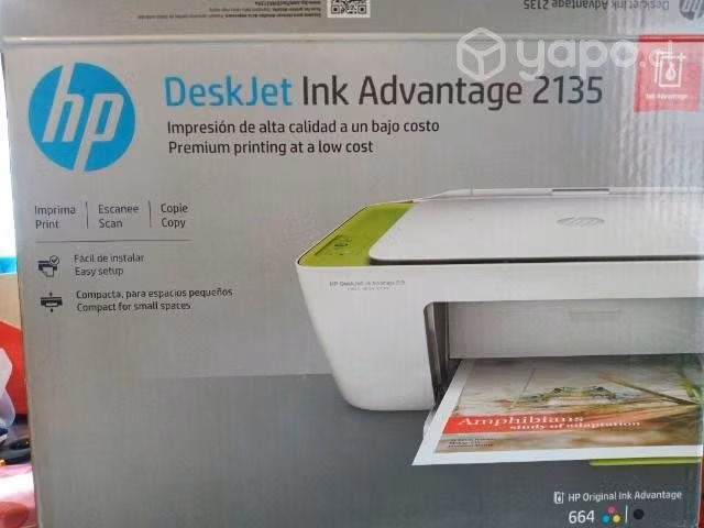 Impresora deskjet 2135