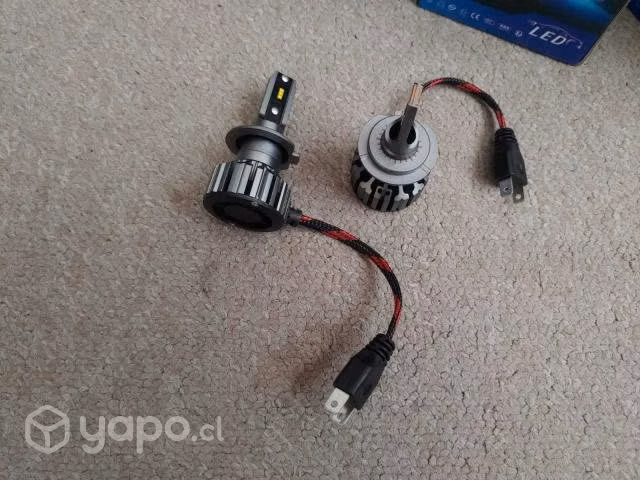 Ampolletas LED CHIPS LUXEON ZES H7 20.000 lm