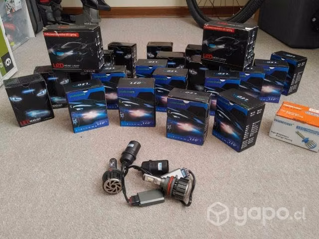 Ampolletas LED CHIPS LUXEON ZES H7 20.000 lm