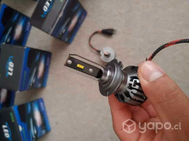 Ampolletas LED CHIPS LUXEON ZES H7 20.000 lm
