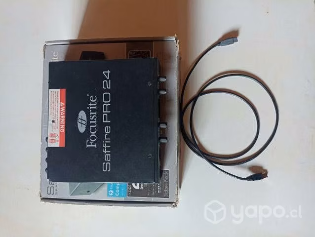 Interfaz Focusrite Saffire PRO 24