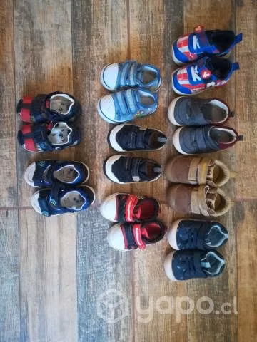 Zapatillas y chalitas numero 19