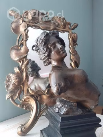 Espejo Art Nouveau, fines del siglo XIX