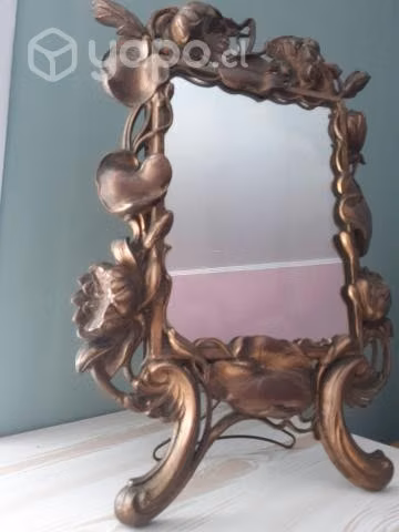 Espejo Art Nouveau, fines del siglo XIX
