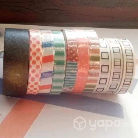 Washi tapes cintas adhesivas diseño