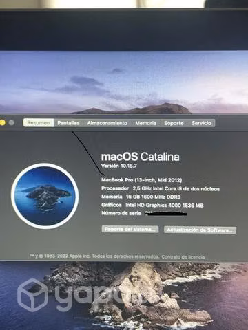 MacBook Pro 2012 - Imagen 2