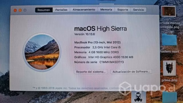 MacBook Pro 13" mid2012