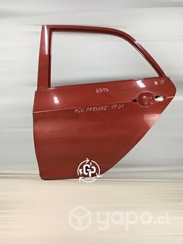 Puerta trasera lh Kia morning 2017-2021