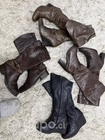 4 hermosas botas de marca usadas