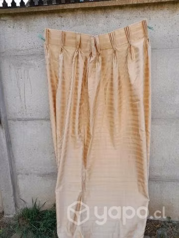 Juego de 5 cortinas comedor + 3 cenefas