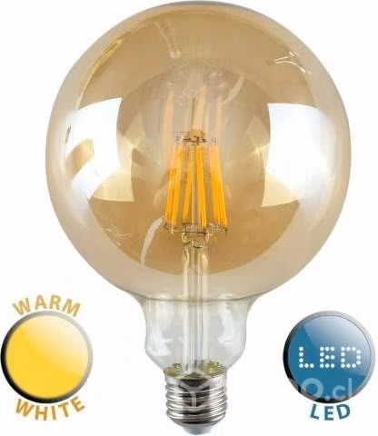 Ampolleta Led Vintage Retro Redonda 4w