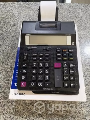 Calculadora Casio con rollo de papel - Imagen 2