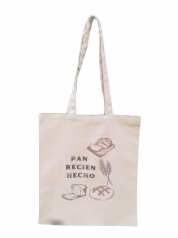 Bolsas de algodon crea cruda
