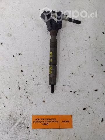 Inyector 33800-2F000 (KSZ268) Kia Sorento 2014
